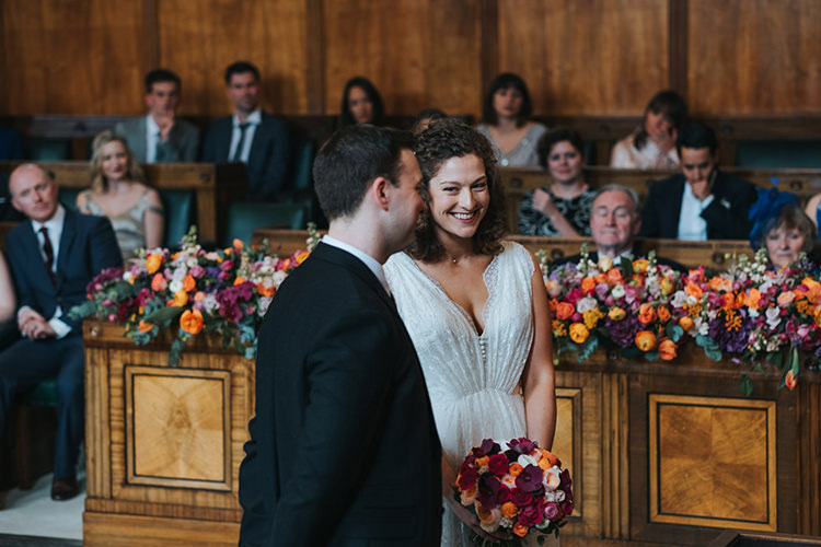 Modern Artistic Colour Pop City Wedding http://missgen.com/