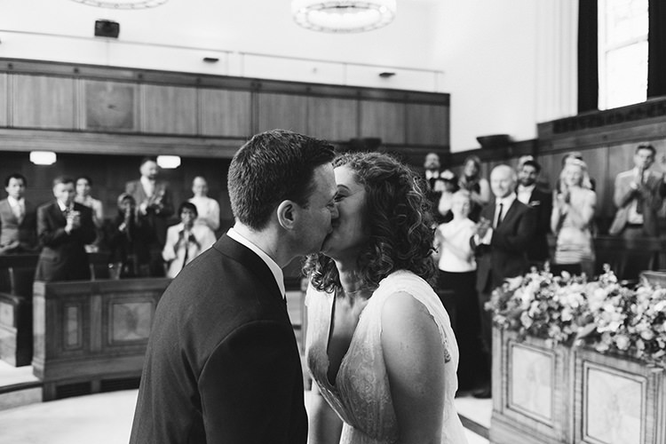 Modern Artistic Colour Pop City Wedding http://missgen.com/