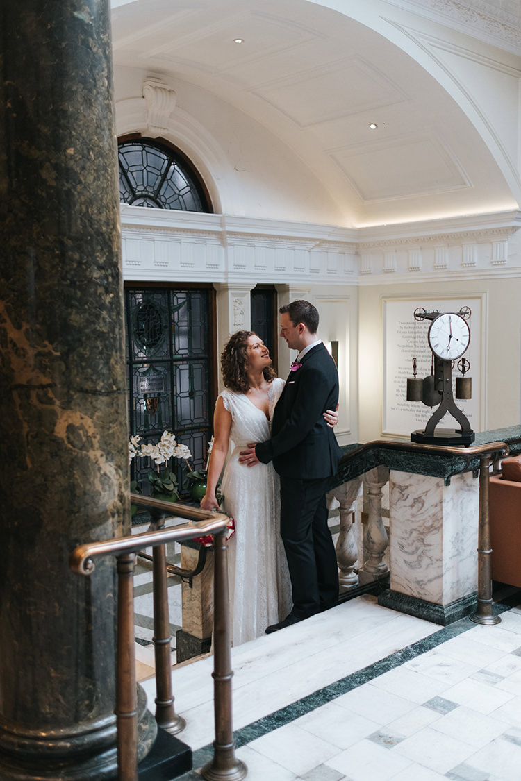 Modern Artistic Colour Pop City Wedding http://missgen.com/