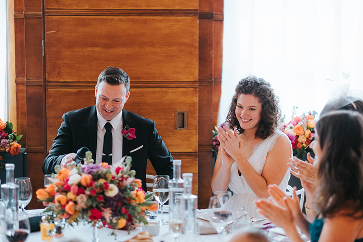 Modern Artistic Colour Pop City Wedding http://missgen.com/
