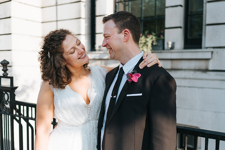 Modern Artistic Colour Pop City Wedding http://missgen.com/