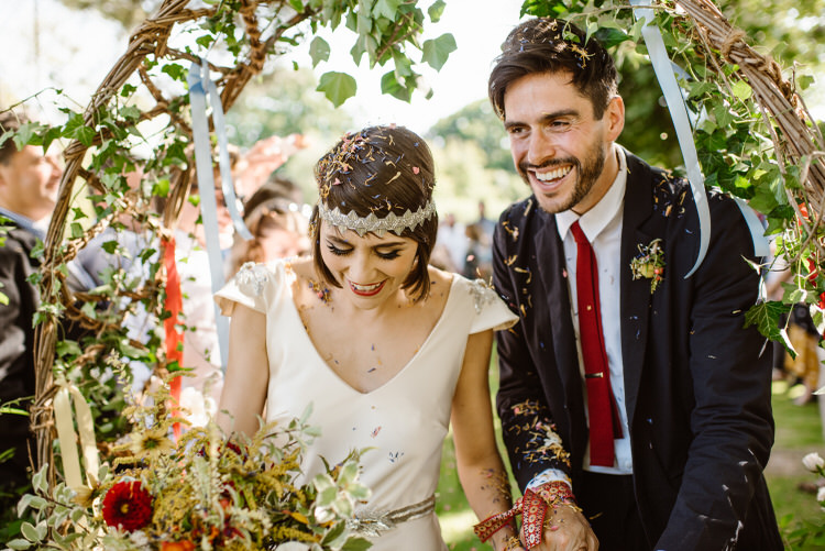Confetti Throw Vegan Handfasting Summer Garden Party Wedding https://www.elliegillard.co.uk/