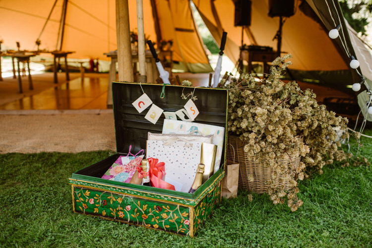 Card Box Suitcase Vegan Handfasting Summer Garden Party Wedding https://www.elliegillard.co.uk/