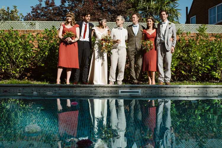 Vegan Handfasting Summer Garden Party Wedding https://www.elliegillard.co.uk/