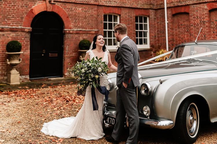 Magical Fairy Lit Blue Gold Winter Wedding Ideas https://sarahbrookesphotography.com/
