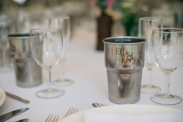Steel Mug Cup Favours Festival Bohemian Glamping Wedding https://theshannons.photography/