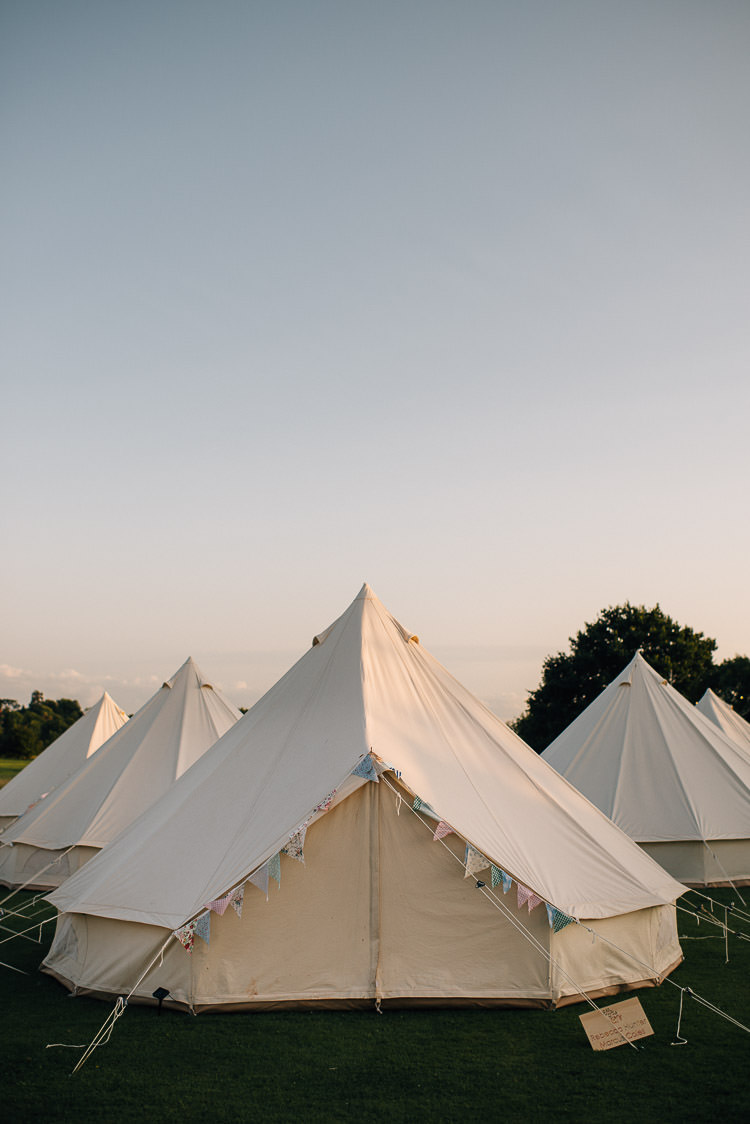Bell Tent Camping Festival Bohemian Glamping Wedding https://theshannons.photography/