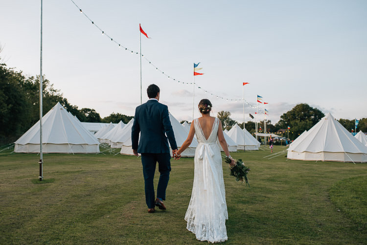 Bell Tent Camping Festival Bohemian Glamping Wedding https://theshannons.photography/