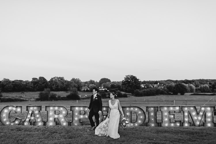 Light Up Letters Festival Bohemian Glamping Wedding https://theshannons.photography/