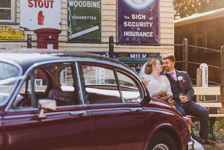 Colourful Creative Vintage Railway Wedding http://joemallenphotography.co.uk/