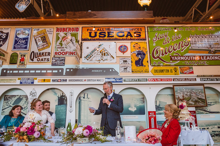 Colourful Creative Vintage Railway Wedding http://joemallenphotography.co.uk/