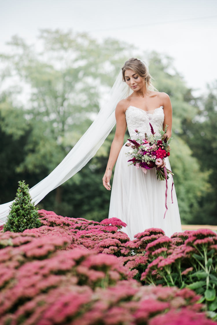 Strapless Dress Sweetheart Bride Bridal Outdoorsy Late Summer Marquee Wedding Ideas http://www.esmefletcher.com/