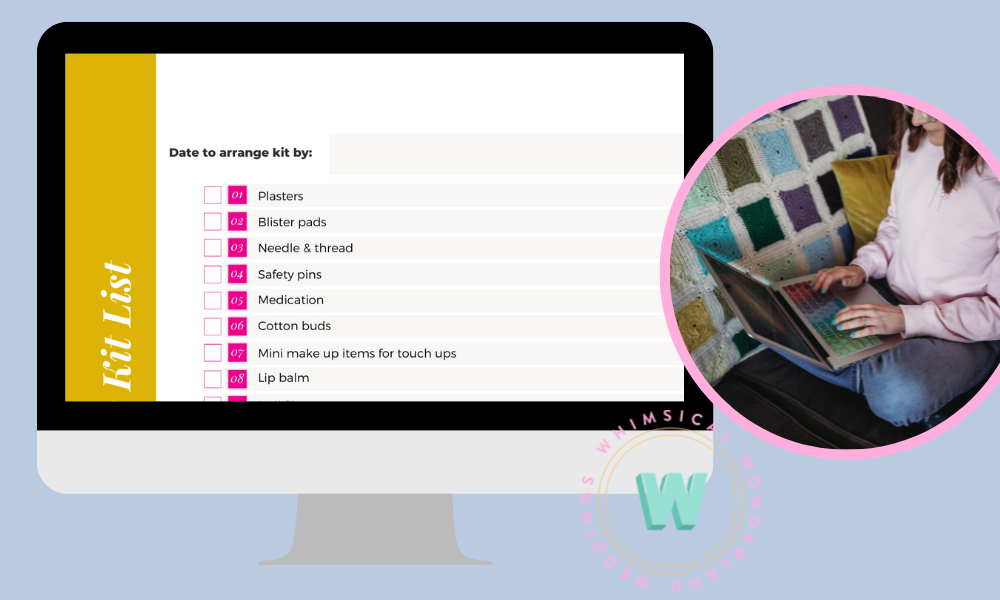 Wedding Planning Kit List PDF