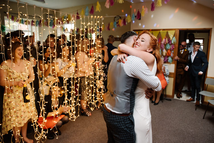 Homemade Street Party Back Garden Wedding http://www.foxmoonphotography.com/
