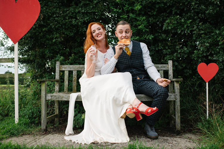 Homemade Street Party Back Garden Wedding http://www.foxmoonphotography.com/