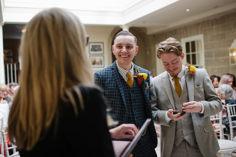 Groom Style Harris Tweed Three Piece Waistcoat Blue Mustard Homemade Street Party Back Garden Wedding http://www.foxmoonphotography.com/