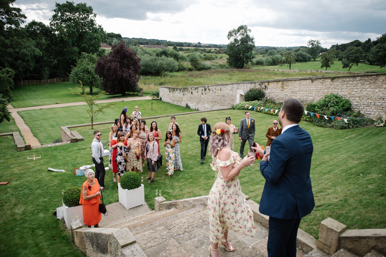 Homemade Street Party Back Garden Wedding http://www.foxmoonphotography.com/