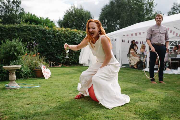Homemade Street Party Back Garden Wedding http://www.foxmoonphotography.com/