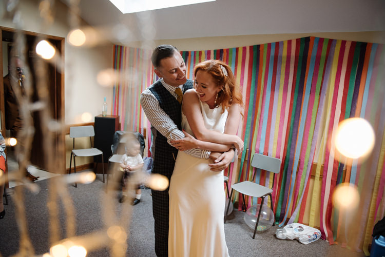 Homemade Street Party Back Garden Wedding http://www.foxmoonphotography.com/