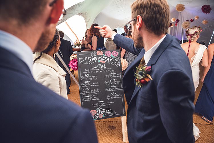 Table Plan Seating Chart Chalk Board Indie Back Garden Bespoke Party Wedding https://www.babbphoto.com/