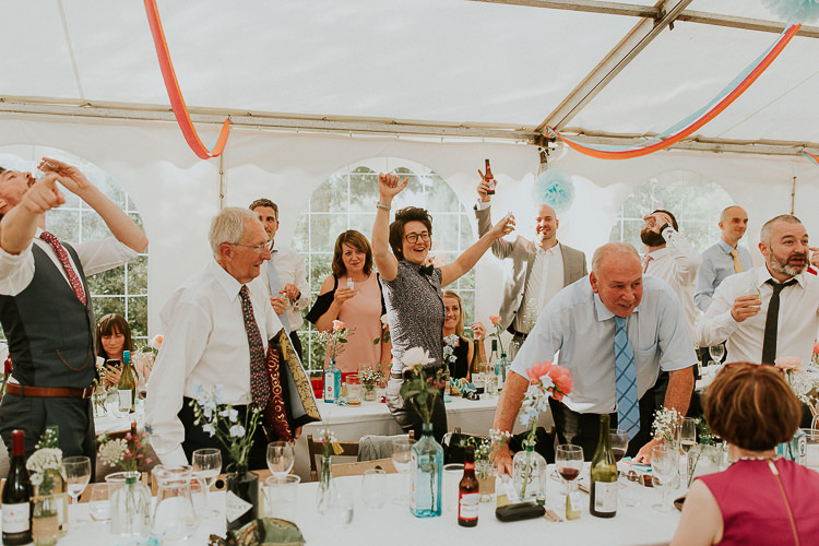 Bright Colourful DIY Back Garden Wedding http://jonnymp.com/