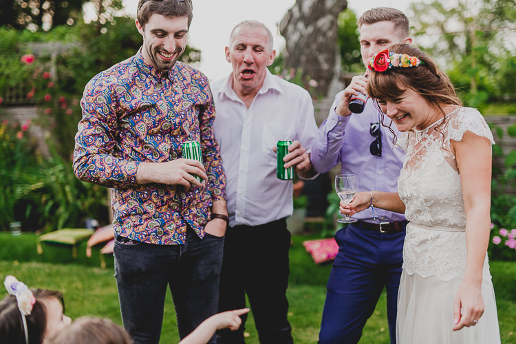 Bright Colourful DIY Back Garden Wedding http://jonnymp.com/