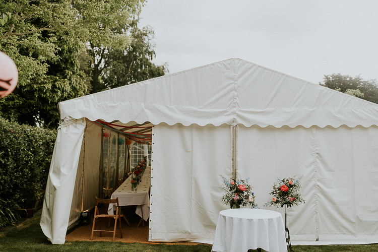 Bright Colourful DIY Back Garden Wedding http://jonnymp.com/