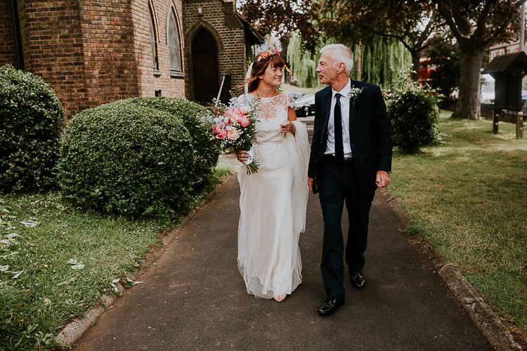 Bright Colourful DIY Back Garden Wedding http://jonnymp.com/