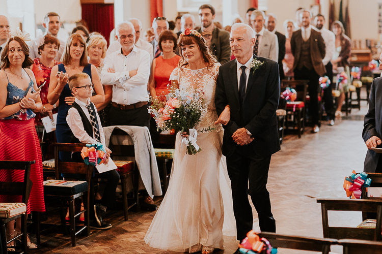 Bright Colourful DIY Back Garden Wedding http://jonnymp.com/