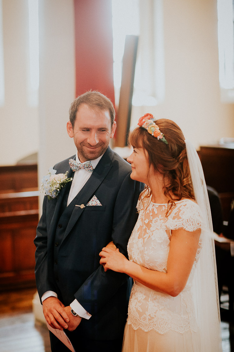 Bright Colourful DIY Back Garden Wedding http://jonnymp.com/
