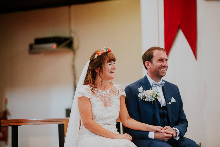 Bright Colourful DIY Back Garden Wedding http://jonnymp.com/