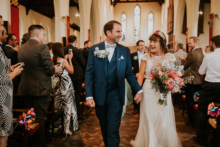 Bright Colourful DIY Back Garden Wedding http://jonnymp.com/