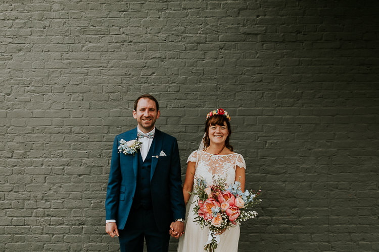 Bright Colourful DIY Back Garden Wedding http://jonnymp.com/