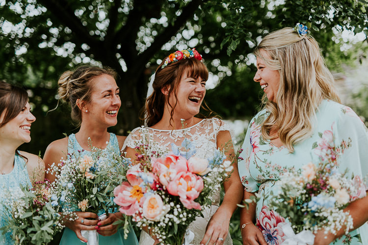 Bright Colourful DIY Back Garden Wedding http://jonnymp.com/