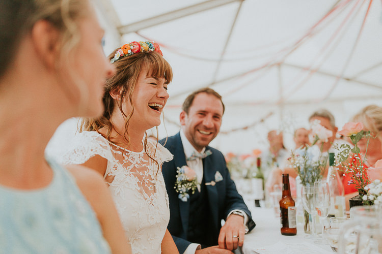 Bright Colourful DIY Back Garden Wedding http://jonnymp.com/
