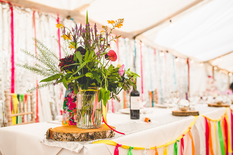 Flowers Wild Natural Colourful Dahlia Greenery Rainbow Farm Creative Wedding http://www.livvy-hukins.co.uk/