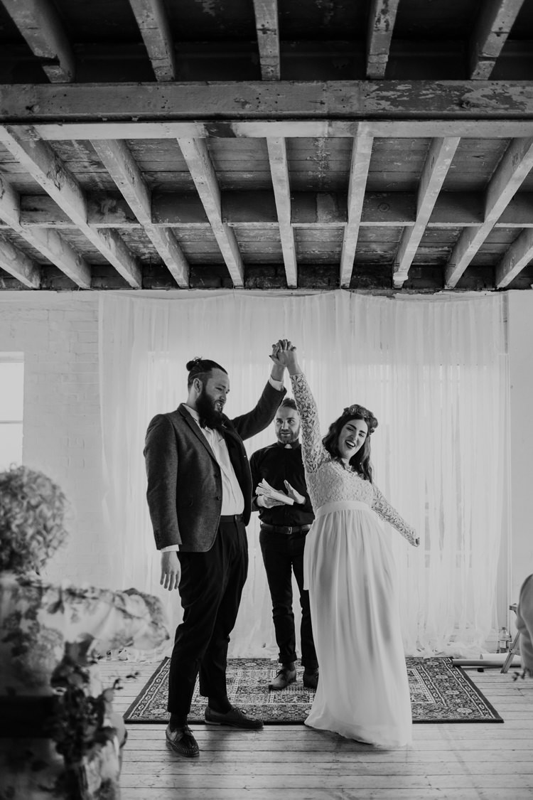 Alternative London Warehouse Wedding https://www.lukehayden.co.uk/