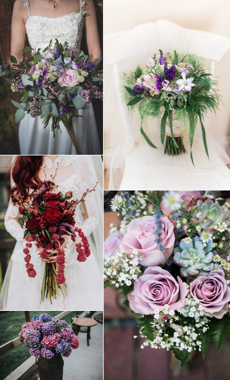 Ultra Violet Wedding Flower Trends 2018