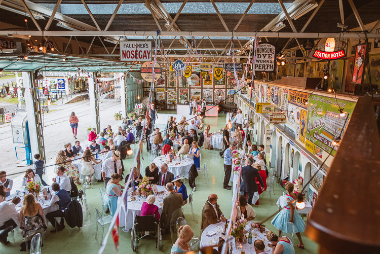 Colourful Creative Vintage Railway Wedding http://joemallenphotography.co.uk/