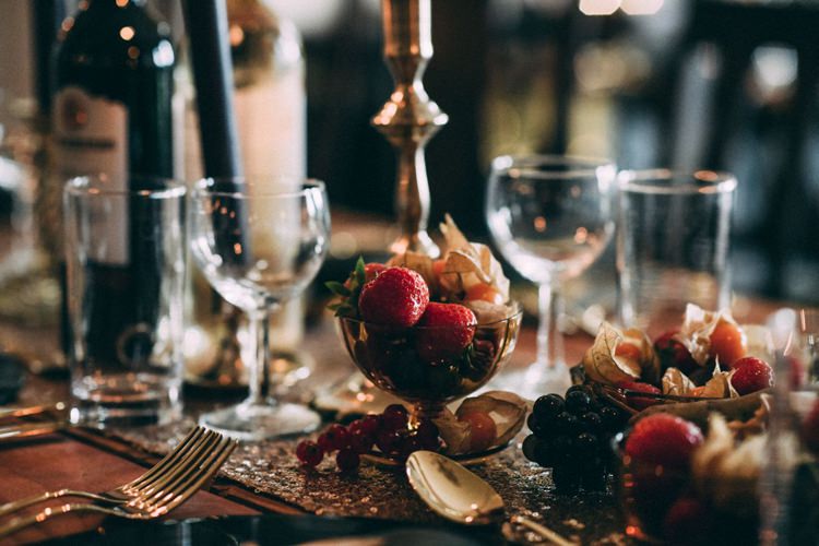 Opulent Eccentric Berry Gold Wedding https://mattaustinimages.co.uk/