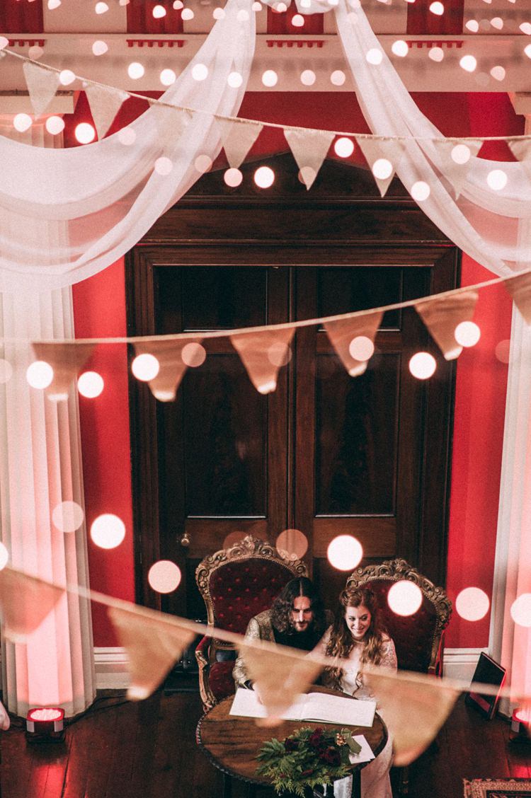 Opulent Eccentric Berry Gold Wedding https://mattaustinimages.co.uk/