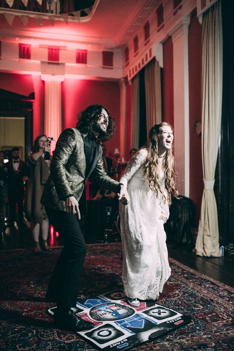 Opulent Eccentric Berry Gold Wedding https://mattaustinimages.co.uk/