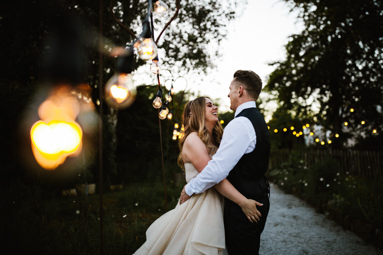 Festoon Lights Fun Town Hall Countryside Gardens Cat Wedding http://www.allymphotography.com/