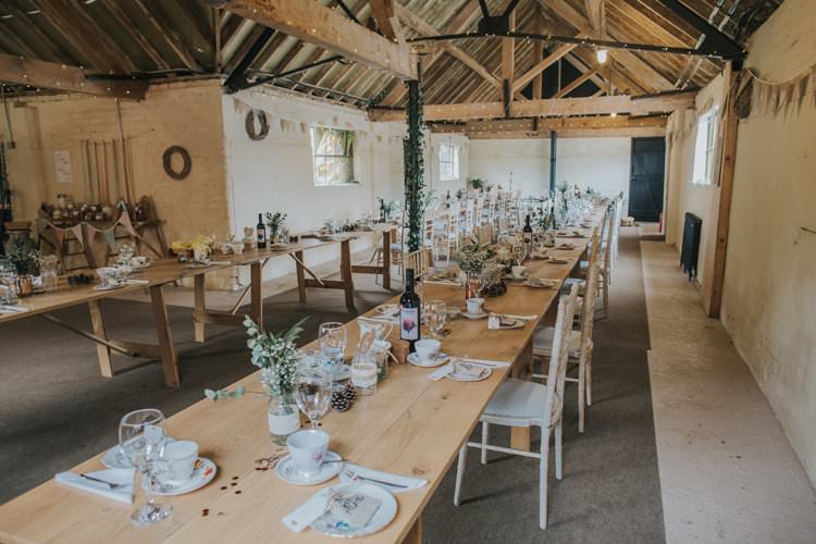 Barn Fairy Lights Decor Whimsical Green Copper Rustic DIY Wedding http://www.brookrosephotography.co.uk/