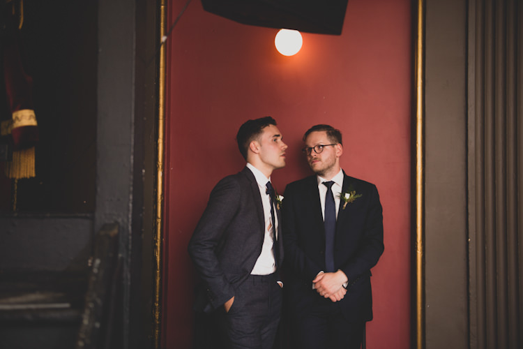 Botanical Gold Sequin Music Hall Wedding http://sashaweddings.co.uk/