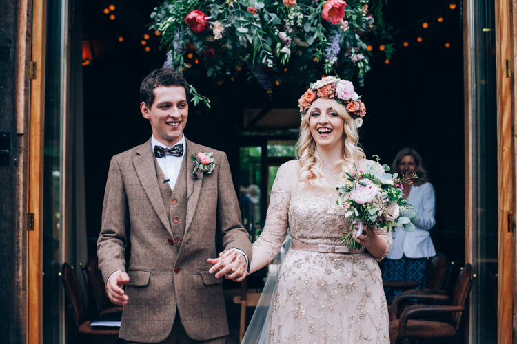 Flowery Bohemian Secret Garden Wedding https://caseyavenue.co.uk/