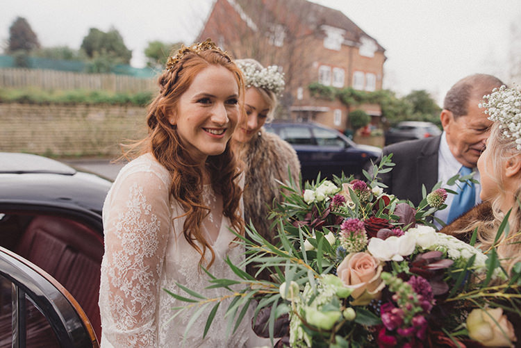 Joyful Warm Cosy Autumn Barn Wedding http://www.rebeccadouglas.co.uk/