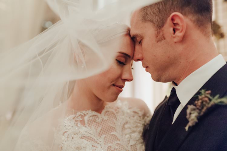 Modern Stylish Chic Bride Groom Veil Photo | Urban Industrial Luxe Wedding http://hellencophotos.com/