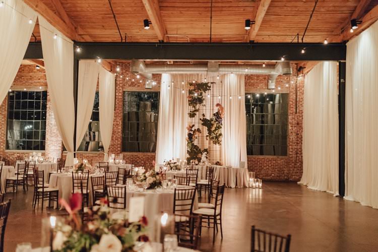 Modern Stylish Minimalist Chic Refined Decor Geometric Candles Table Floral Installation | Urban Industrial Luxe Wedding http://hellencophotos.com/