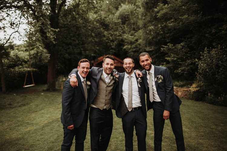 Groom Groomsmen Suits Silvery Grey Nature Wedding https://jonathanellisblog.com/